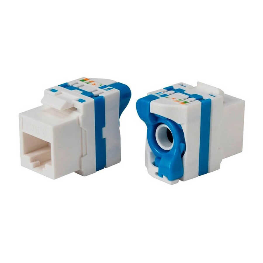 Cat6 Utp Keystone Jack 180 Derece Çevirmeli Tip