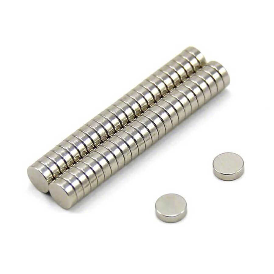 6x5mm Neodyum Mıknatıs Neodim Magnet Yuvarlak
