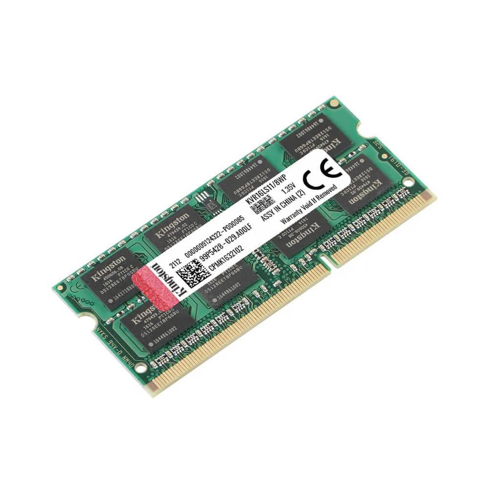 Kingston 8GB DDR3L 1600 MHz Notebook Ram Bellek - KVR16LS11/8WP - 1.35v