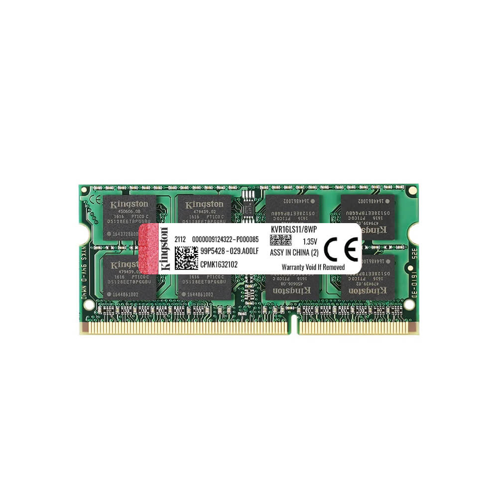 Kingston 8GB DDR3L 1600 MHz Notebook Ram Bellek - KVR16LS11/8WP - 1.35v