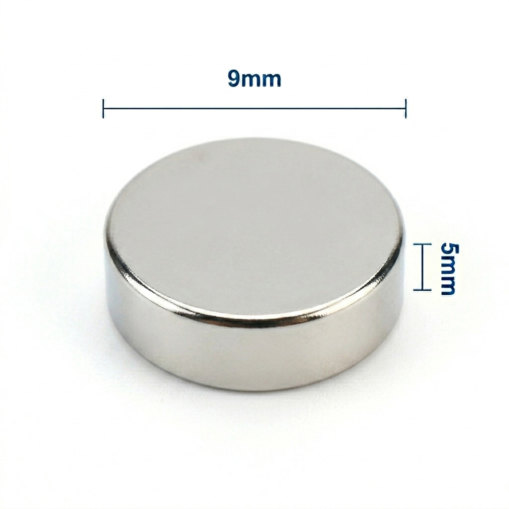 9x5mm Neodyum Mıknatıs Neodim Magnet Yuvarlak