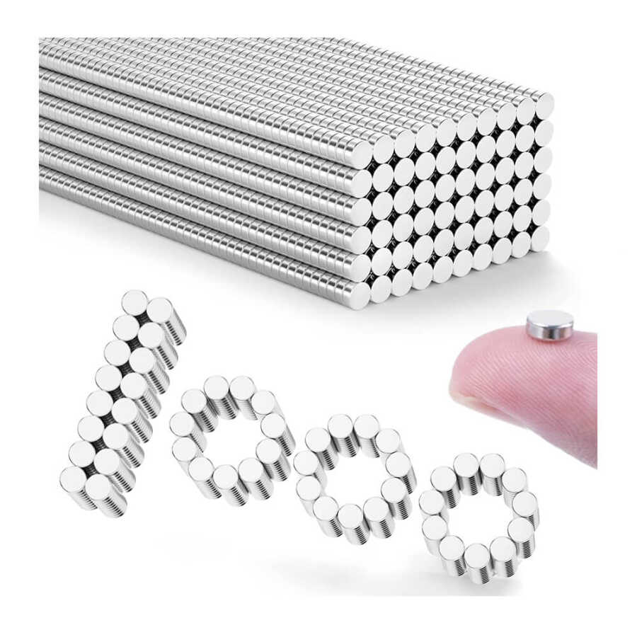 15x15mm Neodyum Mıknatıs Neodim Magnet Yuvarlak