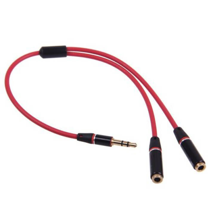 3.5Mm Stereo Kulaklık Çoklayıcı Kablo - Monster Sitili