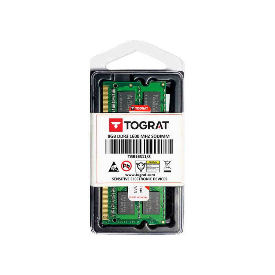 8GB DDR3 1600 MHz Notebook Ram Bellek - TGR16S11/8 - 1.5v