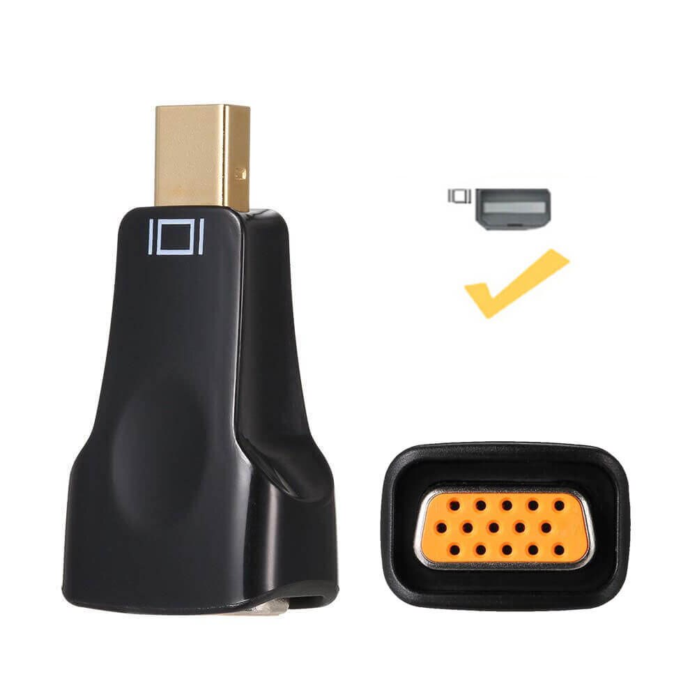 Mini Displayport Dp To Vga Çevirici 1080p Thunderbolt To Vga Adaptör Macbook Pro / Air / İmac