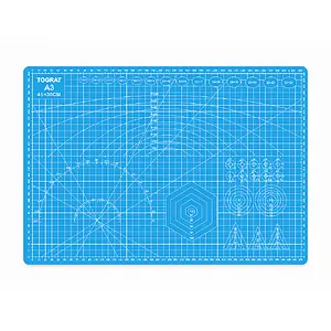 A3 Kesim Matı - Kesme Matı - Kesim Altlığı - Kesim Tablası - 45x30cm - Mavi