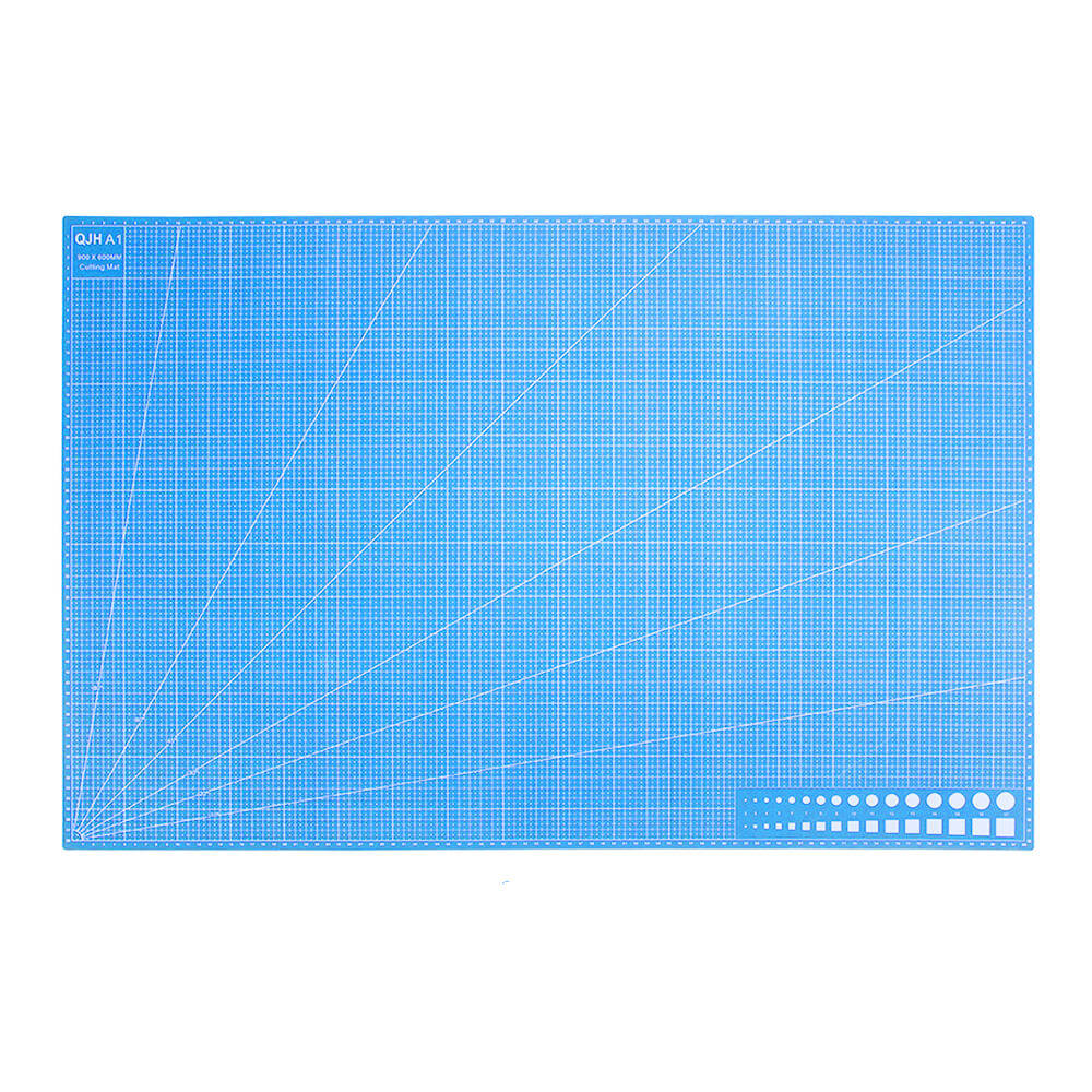 A1 Kesme Matı Patchwork - Cutting Mat - Kesim Altlığı - Kesim Tablası - 90*60cm - Mavi
