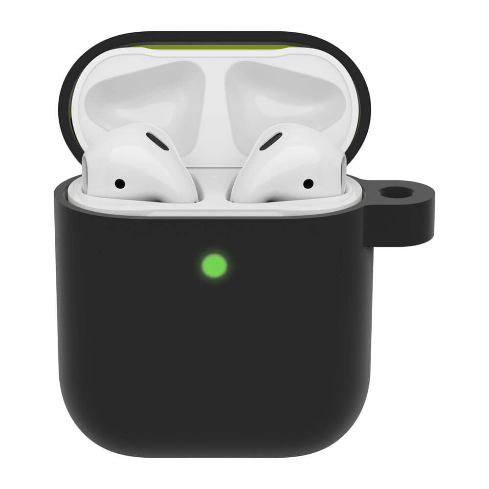 Airpods Silikon Kılıf 1 ve 2 Nesil Uyumlu - Siyah - AP4