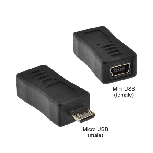 Mini 5 Pin Dişi Usb To Micro Usb Çevirici - Mini Usb To Micro Usb