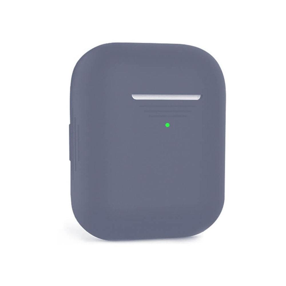 Apple Airpods 1. Ve 2. Nesil Uyumlu Silikon Koruma Kılıfı - Silikon Koruyucu Kılıf - Lavanta - AP1
