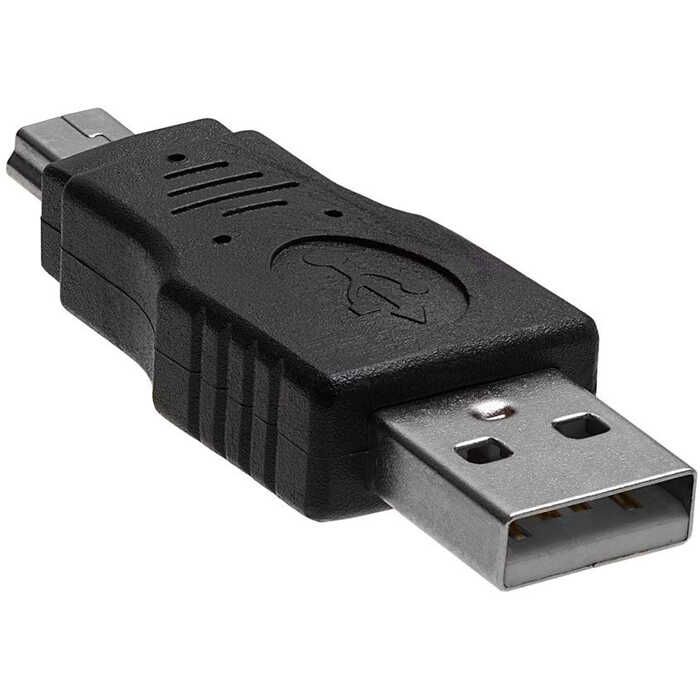 5 pin USB Erkek to USB Erkek - Mini USB Çevirici