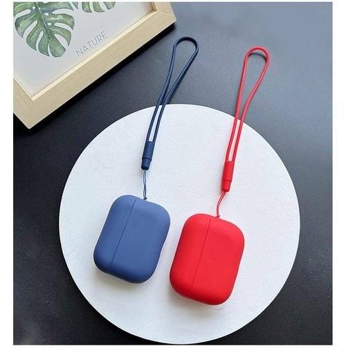 Silikon Airpods Kulaklık Usb Mp3 Kamera Telefon Tablet Taşıma İpi - 20cm - Pembe - AP13