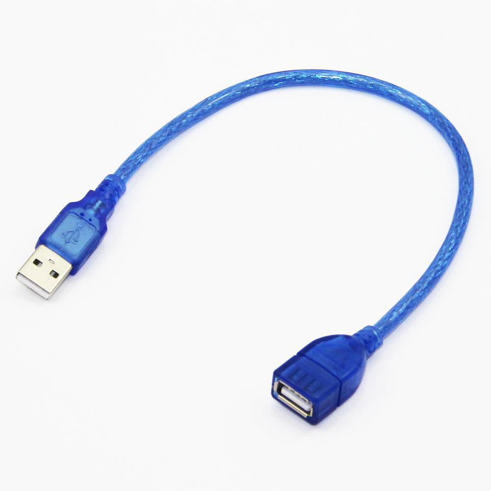Kısa Usb Uzatma Kablosu - Gerçek Usb 2.0 - 30 Cm