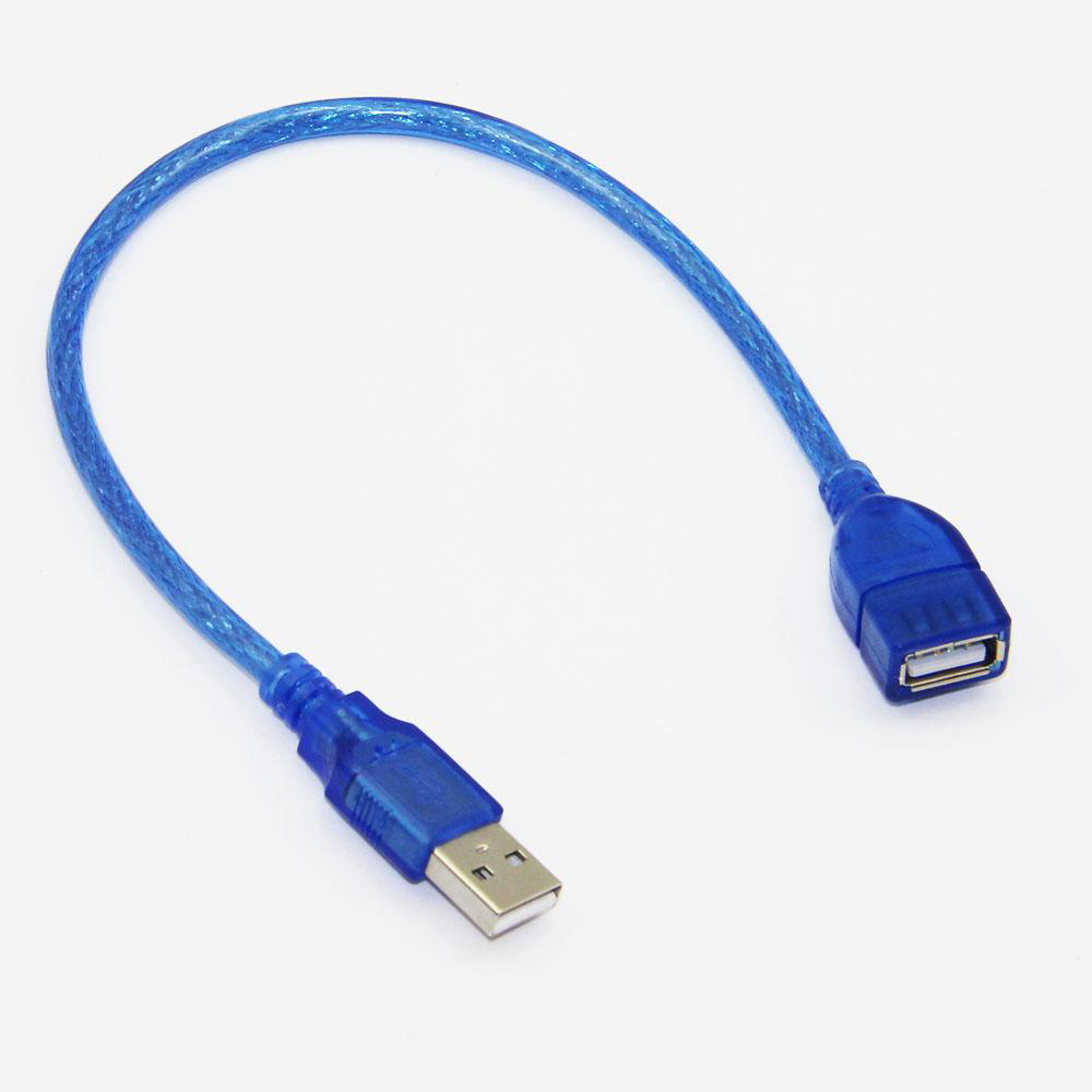 Kısa Usb Uzatma Kablosu - Gerçek Usb 2.0 - 30 Cm