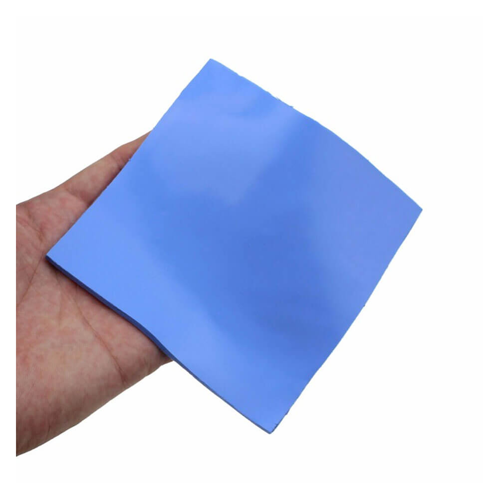 0.5mm 10x10cm Chipset Soğutucu Termal Pad Ped Tek Taraflı Yapışkanlı Mavi 3.6w/mK