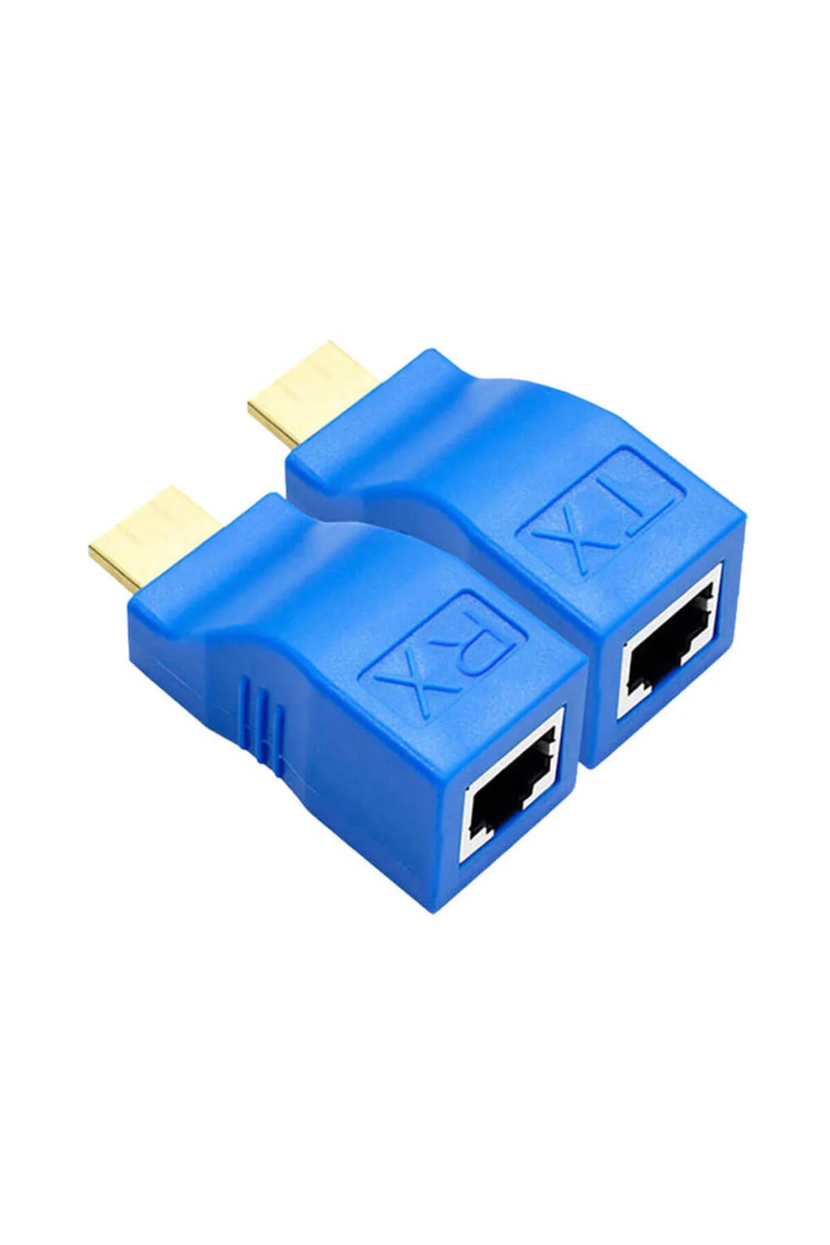 30m Hdmi Extender 4k-2k Hdmı Uzatma Aparatı 3d 1080p - Cat5e Cat6 Hdmı Uzatıcı - 30mt 1080p Görüntü Standart