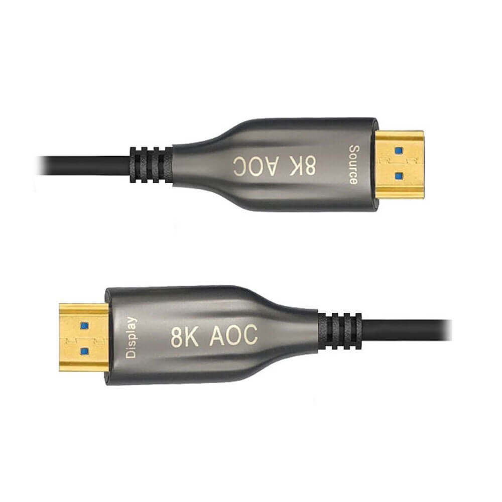 8K 4K 60Hz HDMI 2.0 2.1 Fiber Optik AOC UHD Hdmi Kablosu - 20m