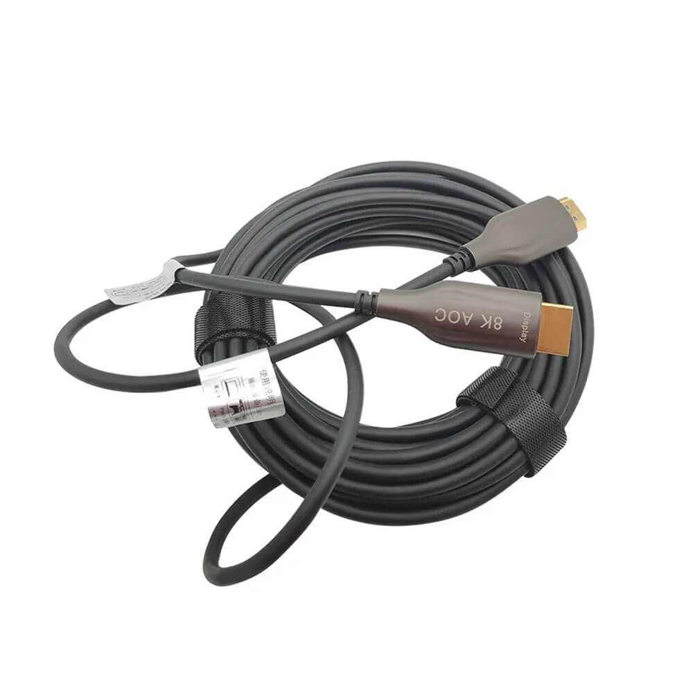 8K 4K 60Hz HDMI 2.0 2.1 Fiber Optik AOC UHD Hdmi Kablosu - 50m