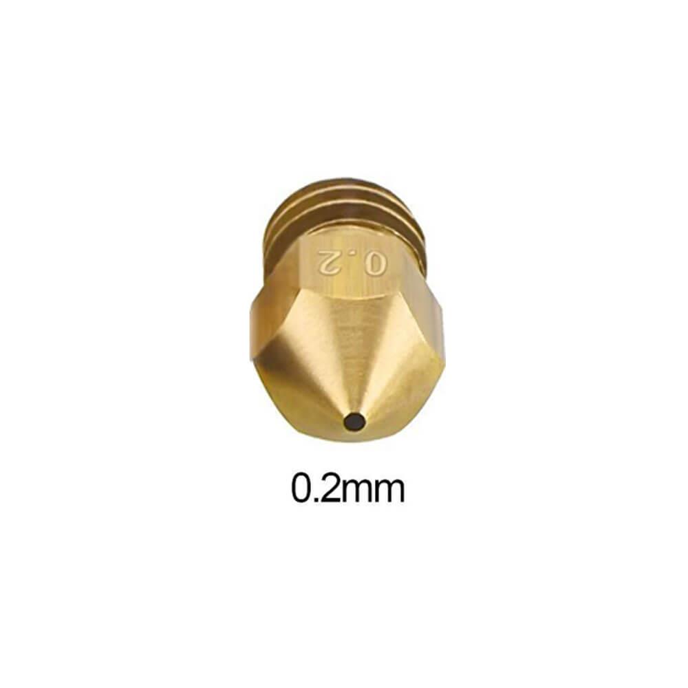 3D Yazıcı MK8 Extruder 1.75mm/ 0.2mm Baskı Kafası Nozzle - GD1