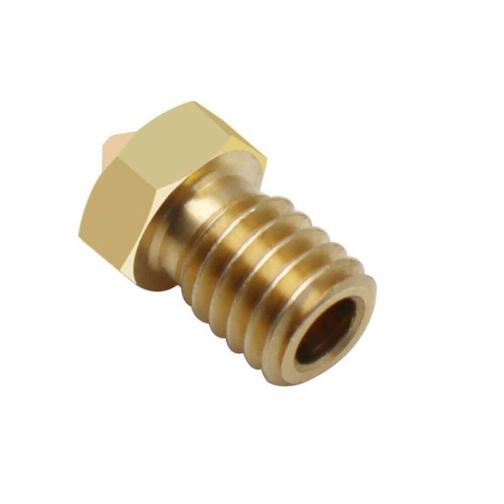 3D Yazıcı Extruder M6 3.0mm/ 0.3mm V5/V6 Pirinç Nozzle Baskı Kafası - GD24