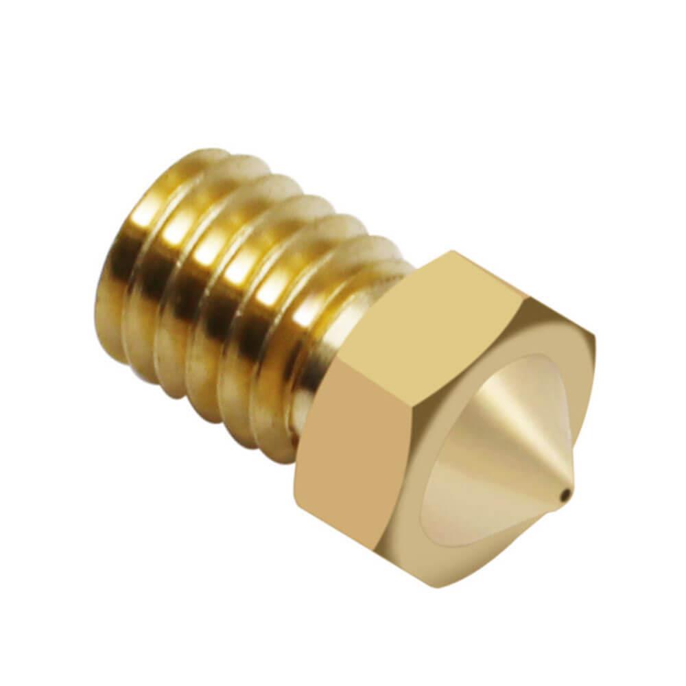 3D Yazıcı Extruder M6 3.0mm/ 0.4mm V5/V6 Pirinç Nozzle Baskı Kafası - GD25