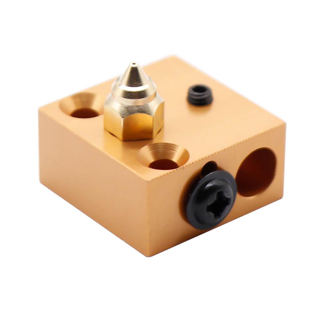 3D Yazıcı Extruder Sivri Uçlu MK8 1.75mm/ 0.4mm CR-6SE Pirinç Nozzle Baskı Kafası - GD30