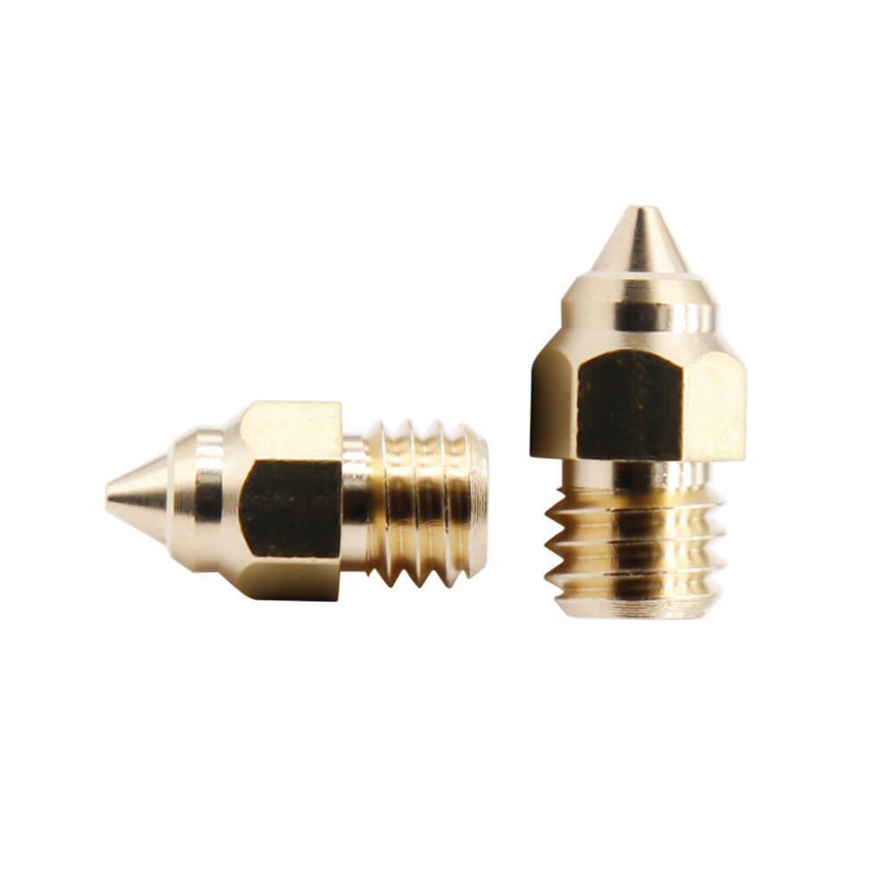 3D Yazıcı Extruder Sivri Uçlu MK8 1.75mm/ 0.4mm CR-6SE Pirinç Nozzle Baskı Kafası - GD30