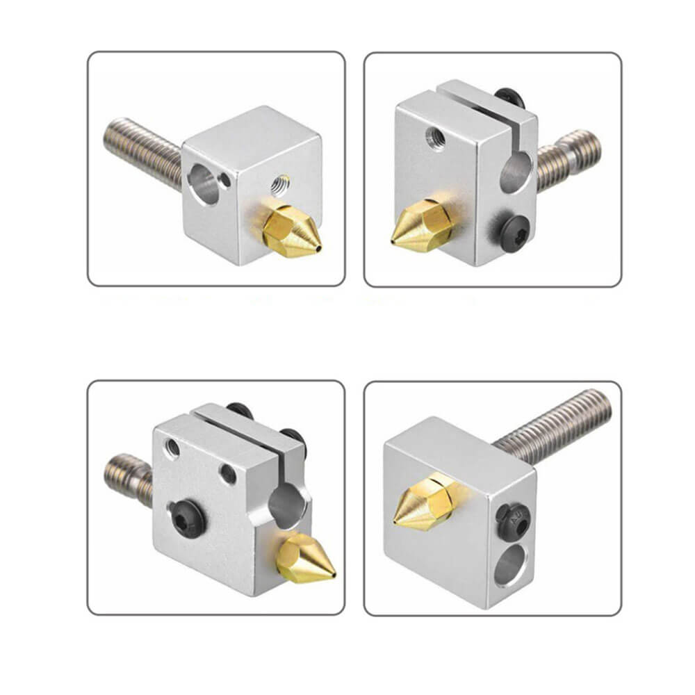 3D Yazıcı MK8 Extruder 1.75mm/ 0.5mm Baskı Kafası Nozzle - GD37