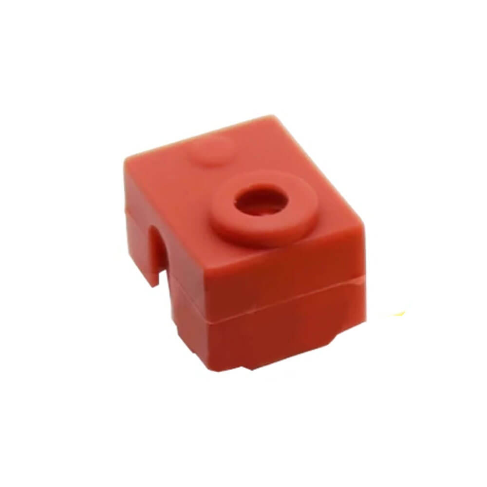 E3D-V6 Geliştirilmiş Alüminyum Isıtıcı Blok Silikon Kılıfı - Kırmızı - GD68