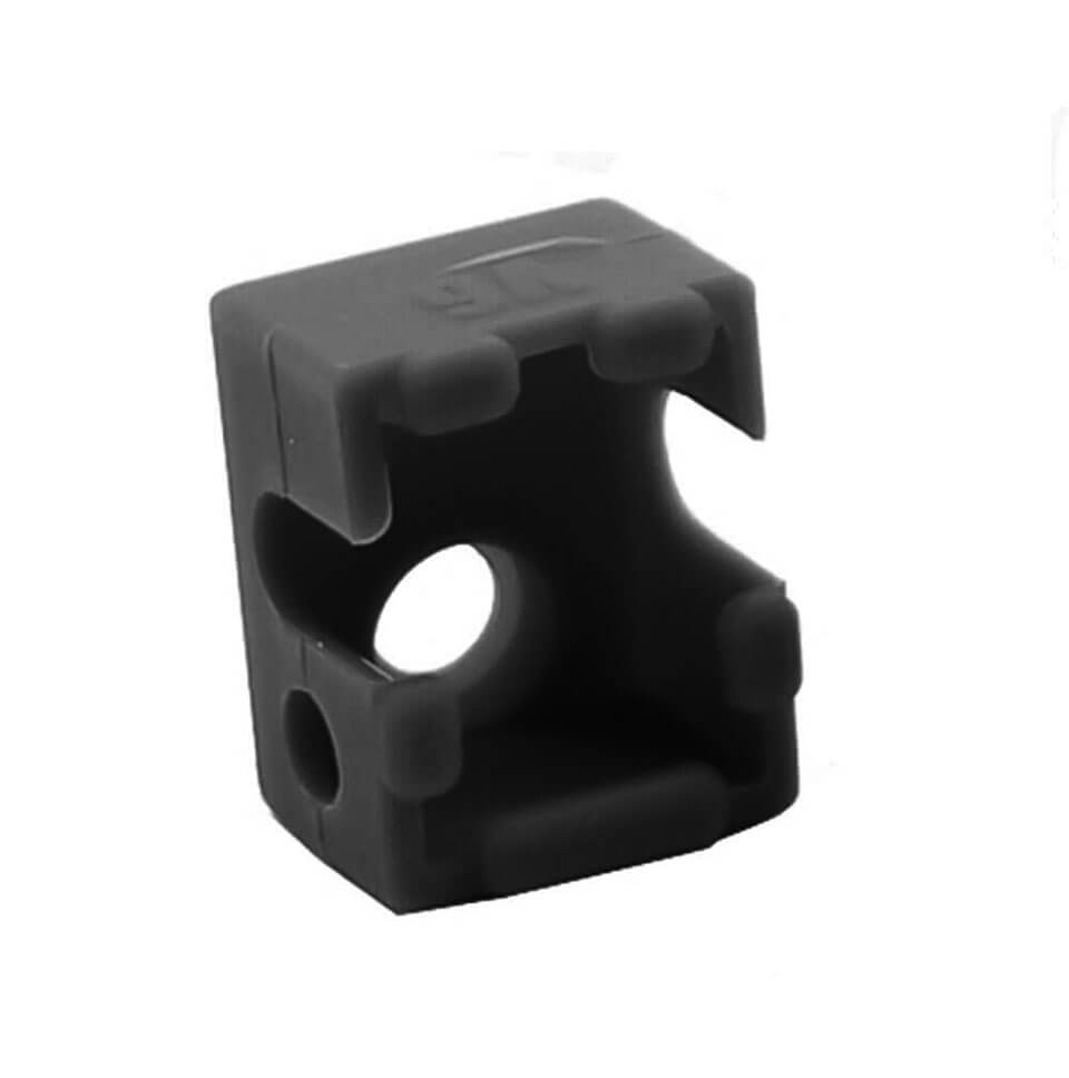 E3D-V6 Geliştirilmiş Alüminyum Isıtıcı Blok Silikon Kılıfı - Siyah - GD67