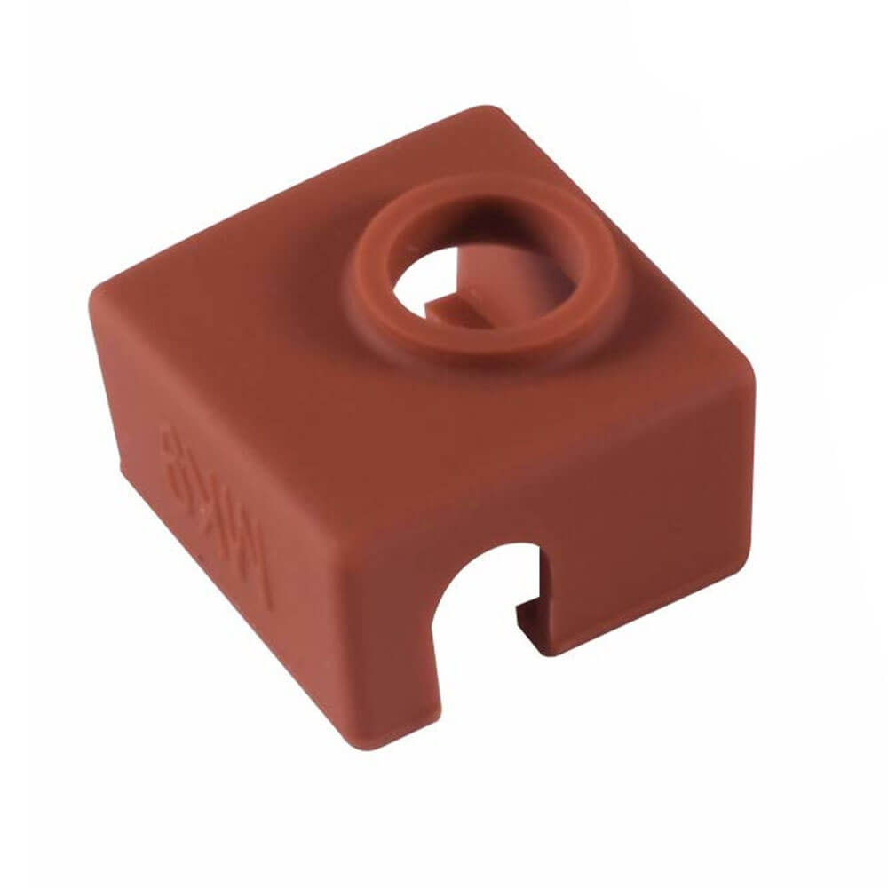 E3D-V6 Geliştirilmiş Yüksek Sıcaklığa Dayanıklı MK7/MK8/MK9 Alüminyum Isıtıcı Blok Silikon Kılıfı - Kırmızı - GD75