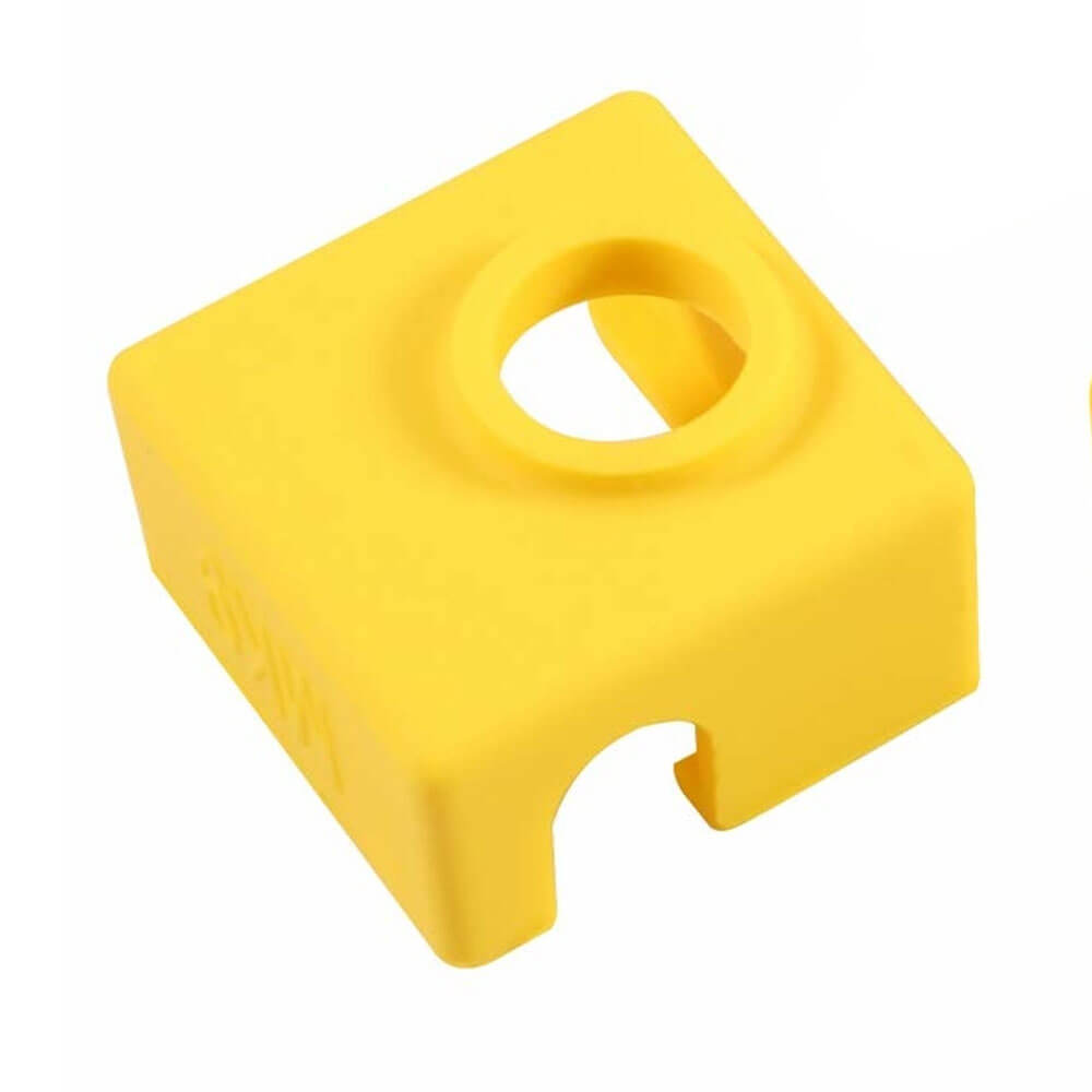 E3D-V6 Geliştirilmiş Yüksek Sıcaklığa Dayanıklı MK7/MK8/MK9 Alüminyum Isıtıcı Blok Silikon Kılıfı - Sarı - GD76