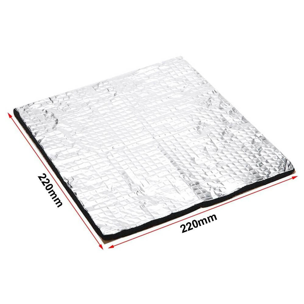Isıtmalı Yatak Tabla Termal Ped Yalıtım Pamuk Kendinden Yapışkanlı 220x220mm - GD84