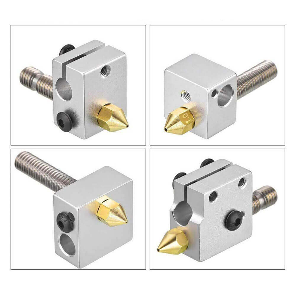 3D Yazıcı MK10 Extruder 1.75mm/ 0.2mm Baskı Kafası Nozzle - GD90