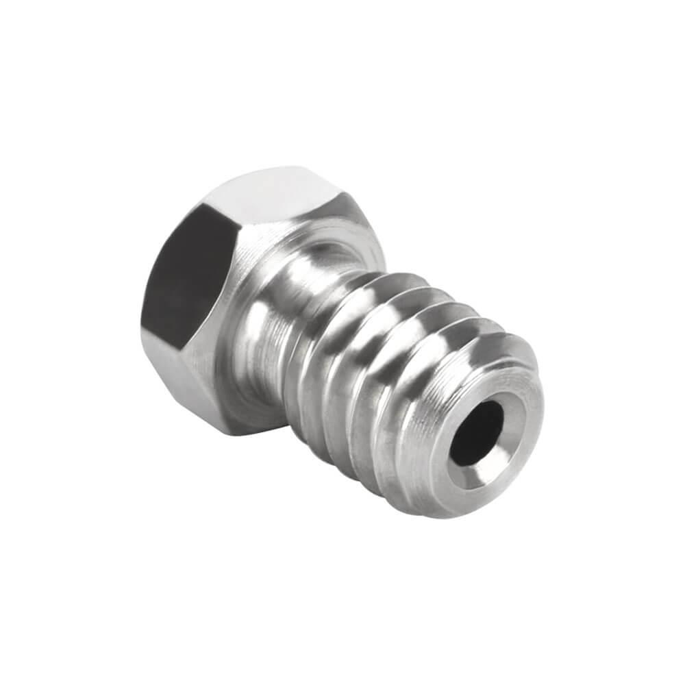 3D Yazıcı E3D V5-V6 MK8 Extruder 1.75mm / 0.2mm Paslanmaz Çelik Nozzle M6