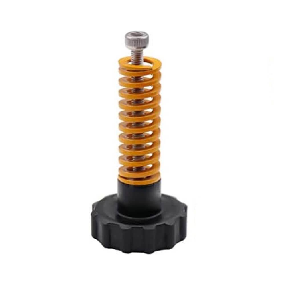 3D Yazıcı Sıcak Yatak Tesviye Kiti M3*45*22mm Vidalı Enjeksiyon Büyük Boy Vidalı Somun + Turuncu Yay Seti - GD155