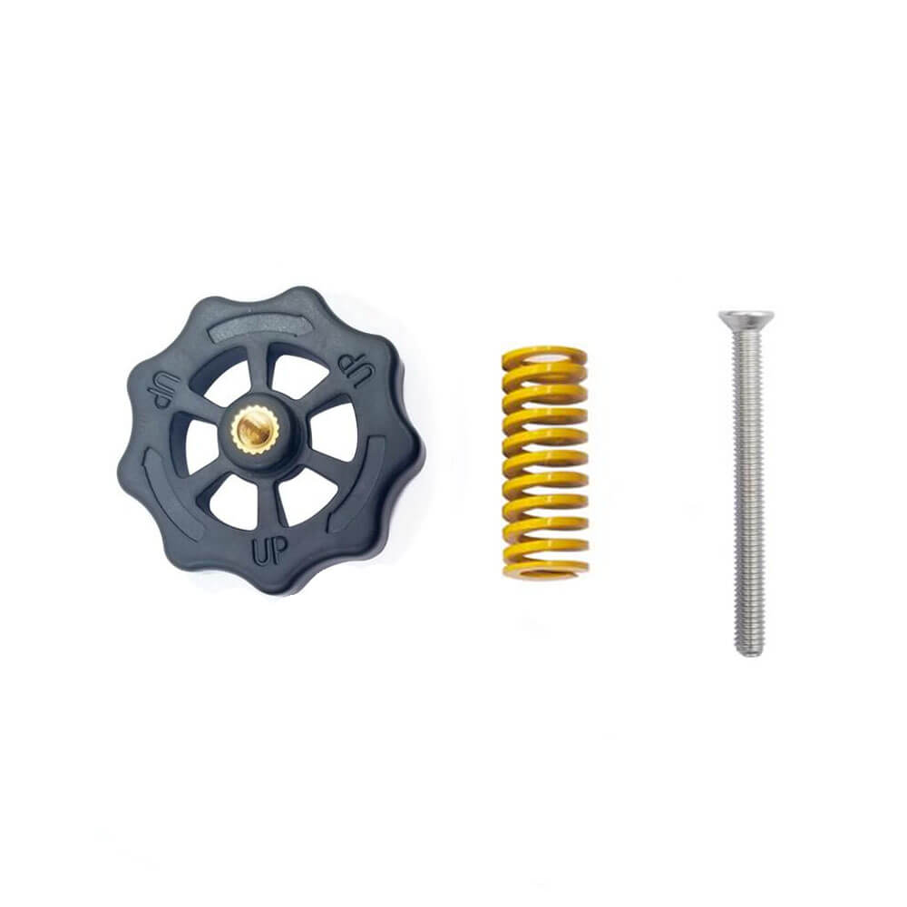 3D Yazıcı Sıcak Yatak Tesviye Somun Kiti M4*59.1*42mm CR10 Büyük Boy Vidalı Somun - GD157