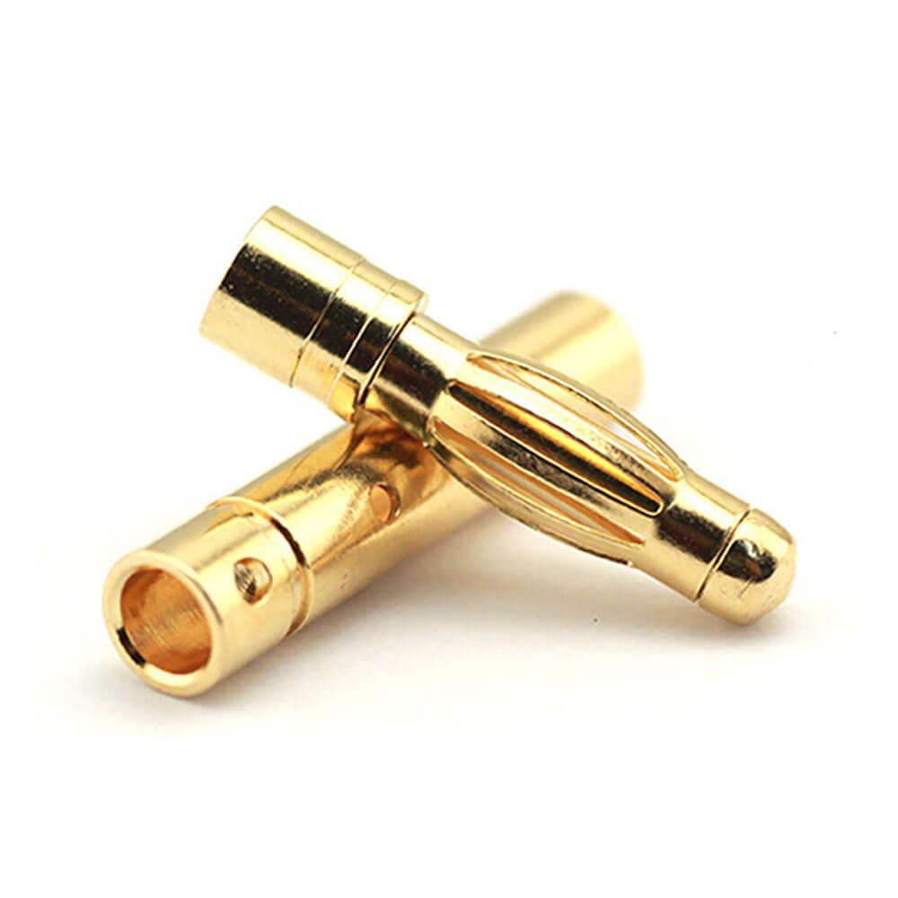 2.0 mm Altın Kaplama Banana Erkek Soket 30A Pil Batarya Lion Bullet Plug-GF25