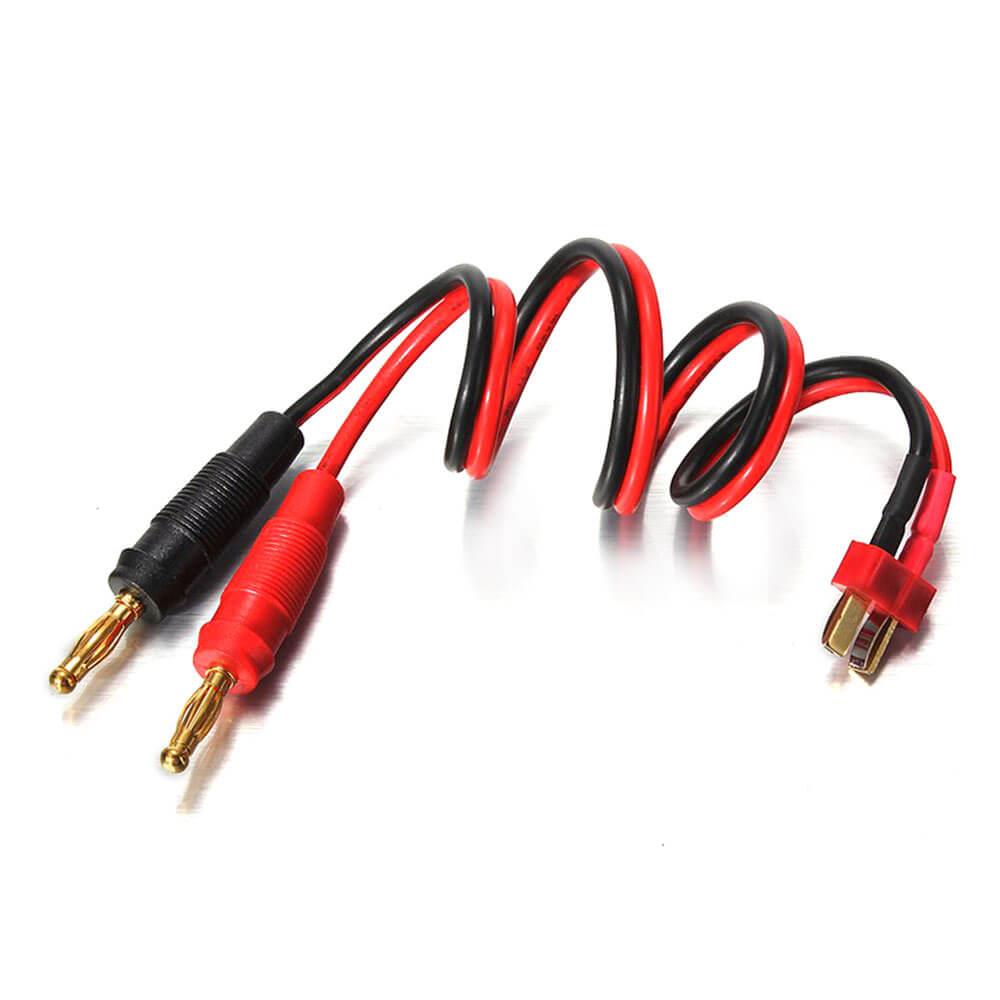 4mm Banana - Erkek T Plug Dönüştürücü Kablo - 20cm-GF24