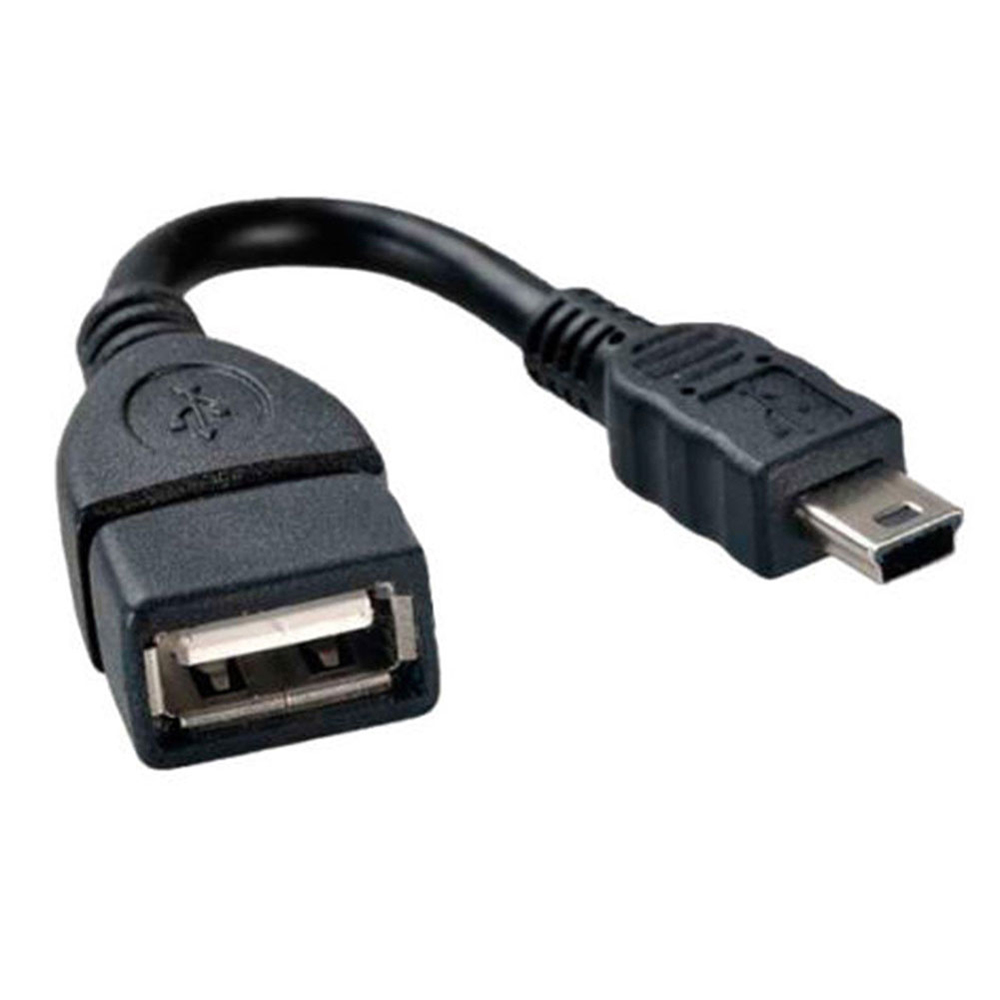 5 Pin Mini USB Erkek to USB Dişi OTG Kablo - Hızlı Aktarım