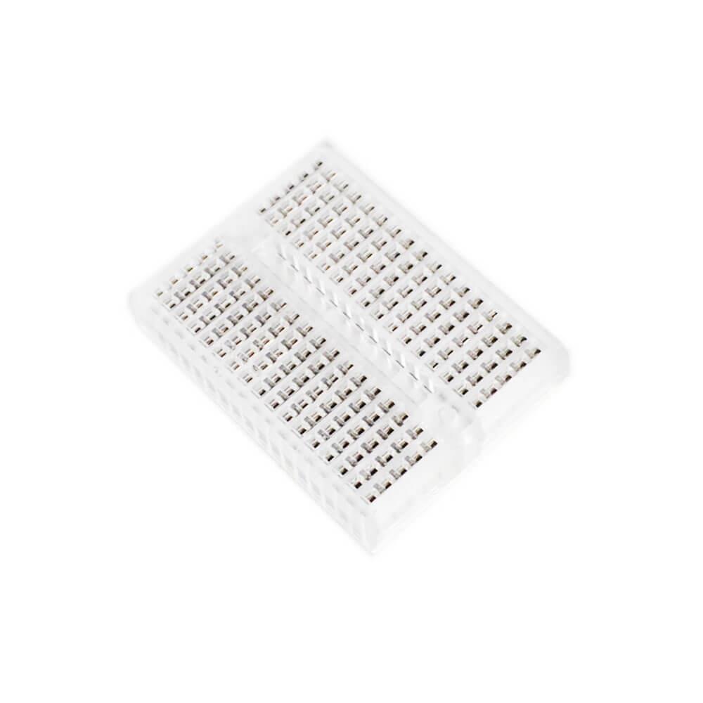 Mini Yapışkanlı Breadboard - 170 Pin - 4.5 3.5cm - Şeffaf - YA14