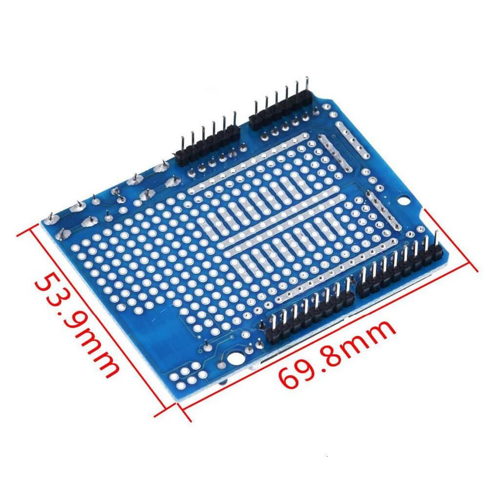 Mini Breadbordlu Arduino Uno R3 Proto Shield Kiti - YA17