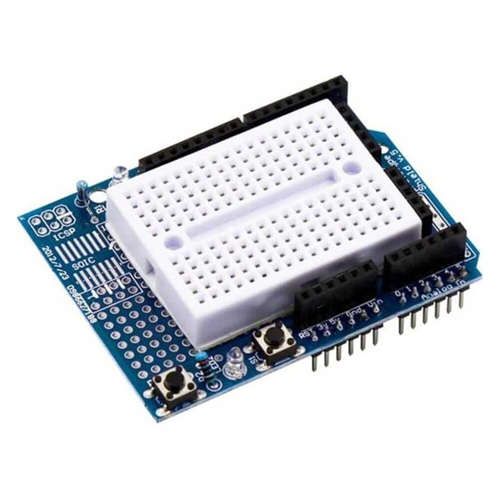 Mini Breadbordlu Arduino Uno R3 Proto Shield Kiti - YA17