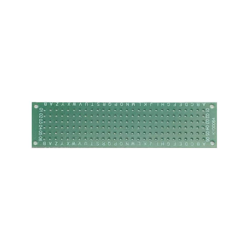 2x8cm Proto Pcb Tek Taraflı Delikli Pertenaks Prototip Deney Kartı Delikli Plaket Pertinaks - YA20