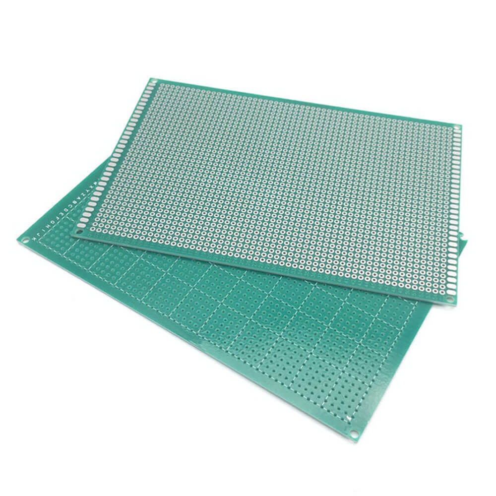 15x20cm Proto Pcb Tek Taraflı Delikli Pertinaks Prototip Deney Kartı Delikli Plaket Pertenaks - YA26