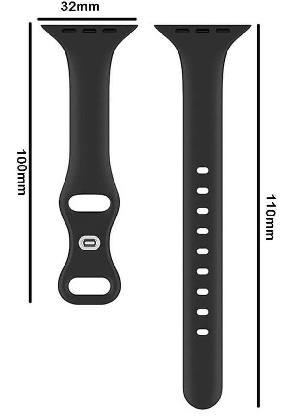 Apple Watch 1, 2, 3, 4, 5, 6, 7, 8, Se Silikon Kordon Kayış - M-l Beden 38/40/41mm - Pembe - Apple Watch BW3
