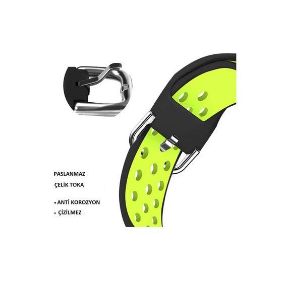 Apple Watch 1, 2, 3, 4, 5, 6, 7, 8, Se Nike Serisi Kordon S-m 42/44/45mm - Siyah Mavi 08.Siyah-Mavi - BW8