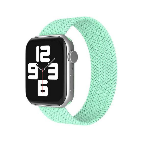 Apple Watch 1 2 3 4 5 6 7 8 Se Ultra Spor Loop Örgü Kordon S Beden 38/40/41mm - Su Yeşili 13-Su Yeşil - BW12