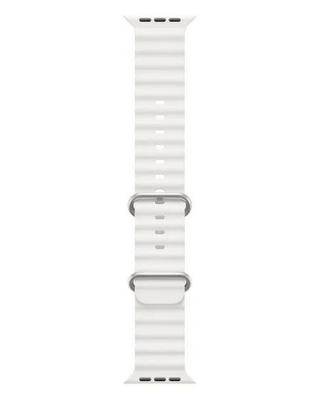 Apple Watch 1 2 3 4 5 6 7 8 Se Ultra 38/40/41mm Ocean Loop Tokalı Kayış Kordon - Bej Krem 37- Bej Krem