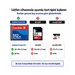 Sandisk 512MB CF Kart Endüstriyel Hafıza Kartı